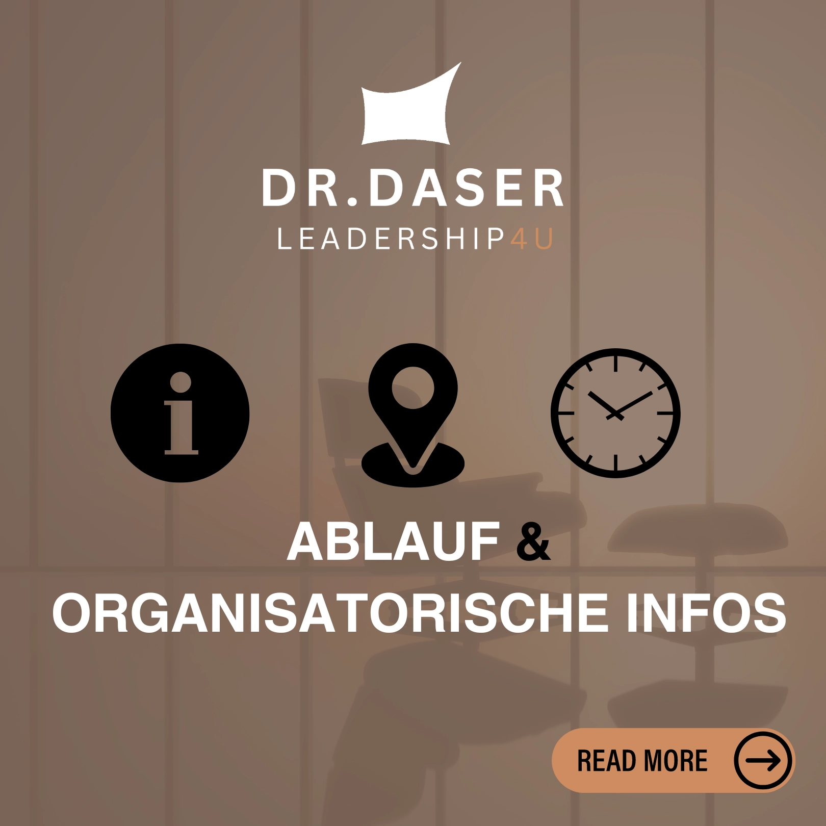 Ablauf und organisatorische Infos